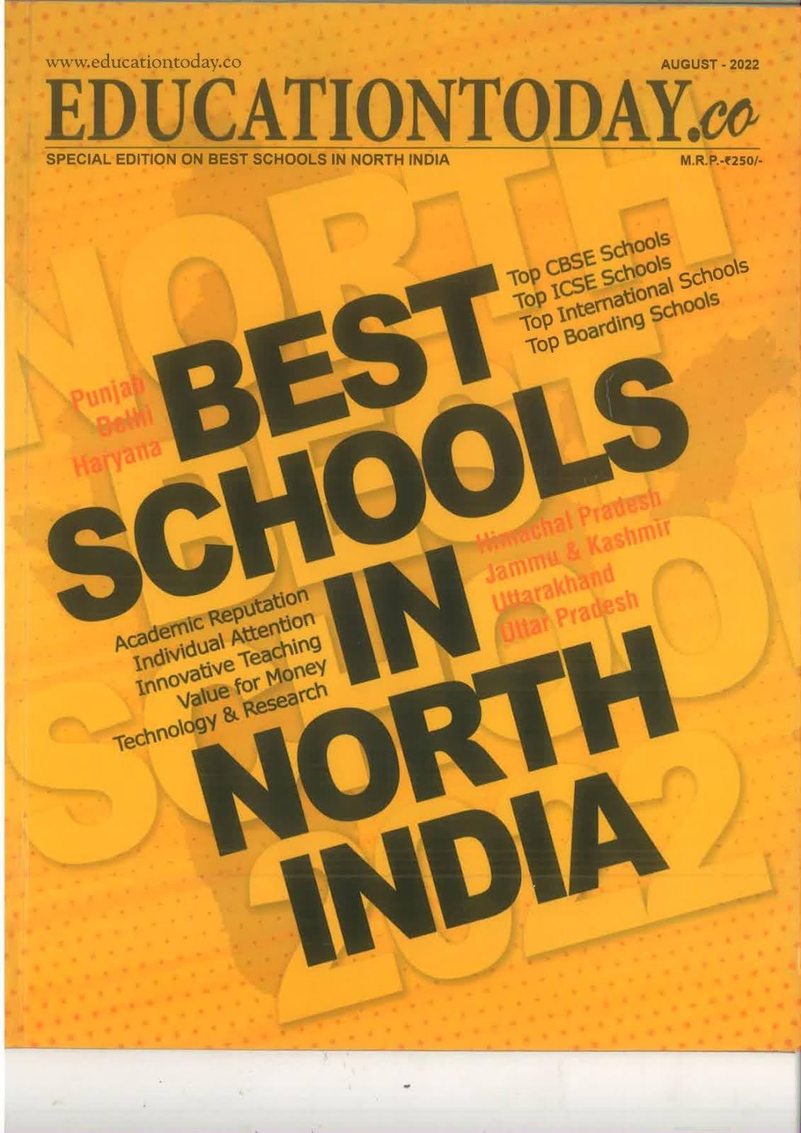 Education Today Cover